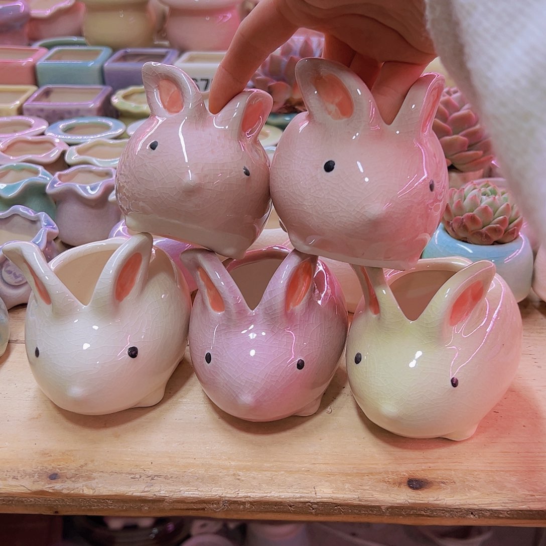 陶瓷花盆当场凑满12包邮