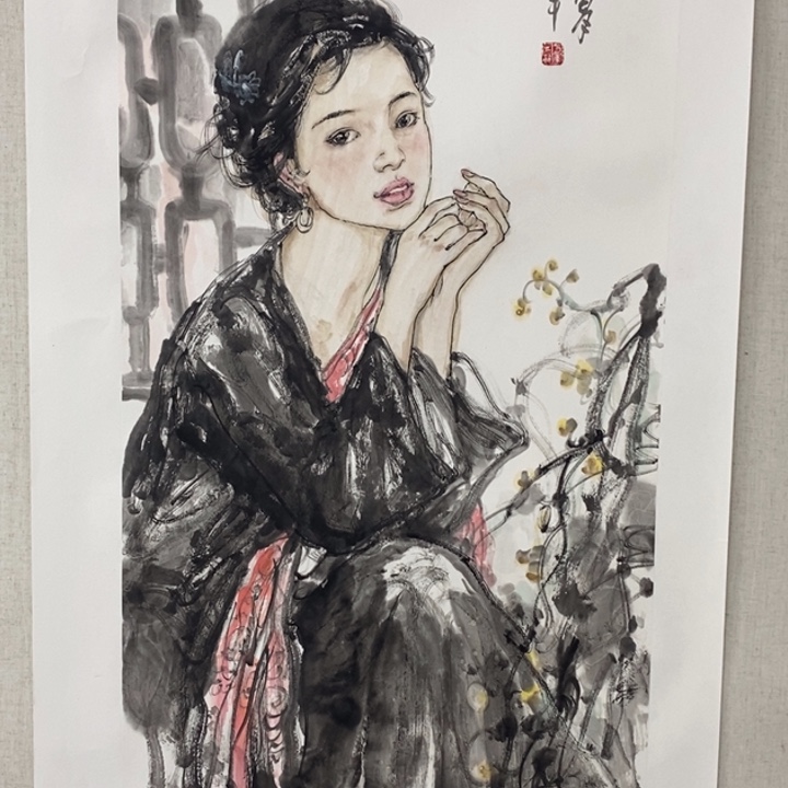 国画亲笔手绘原创