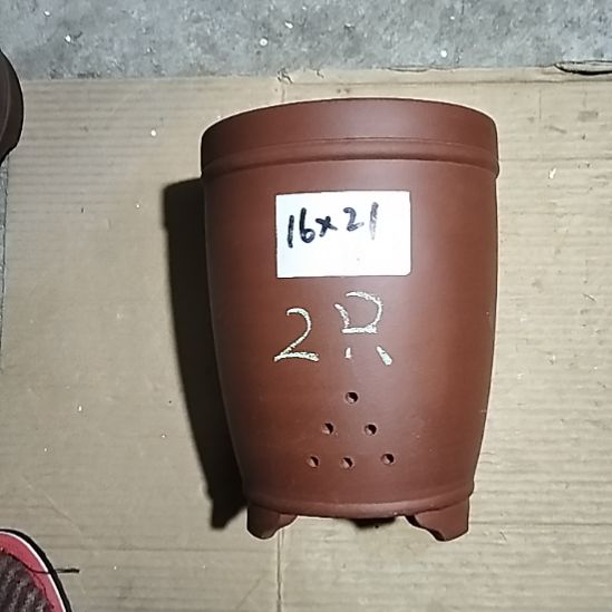 紫砂红泥三线两个