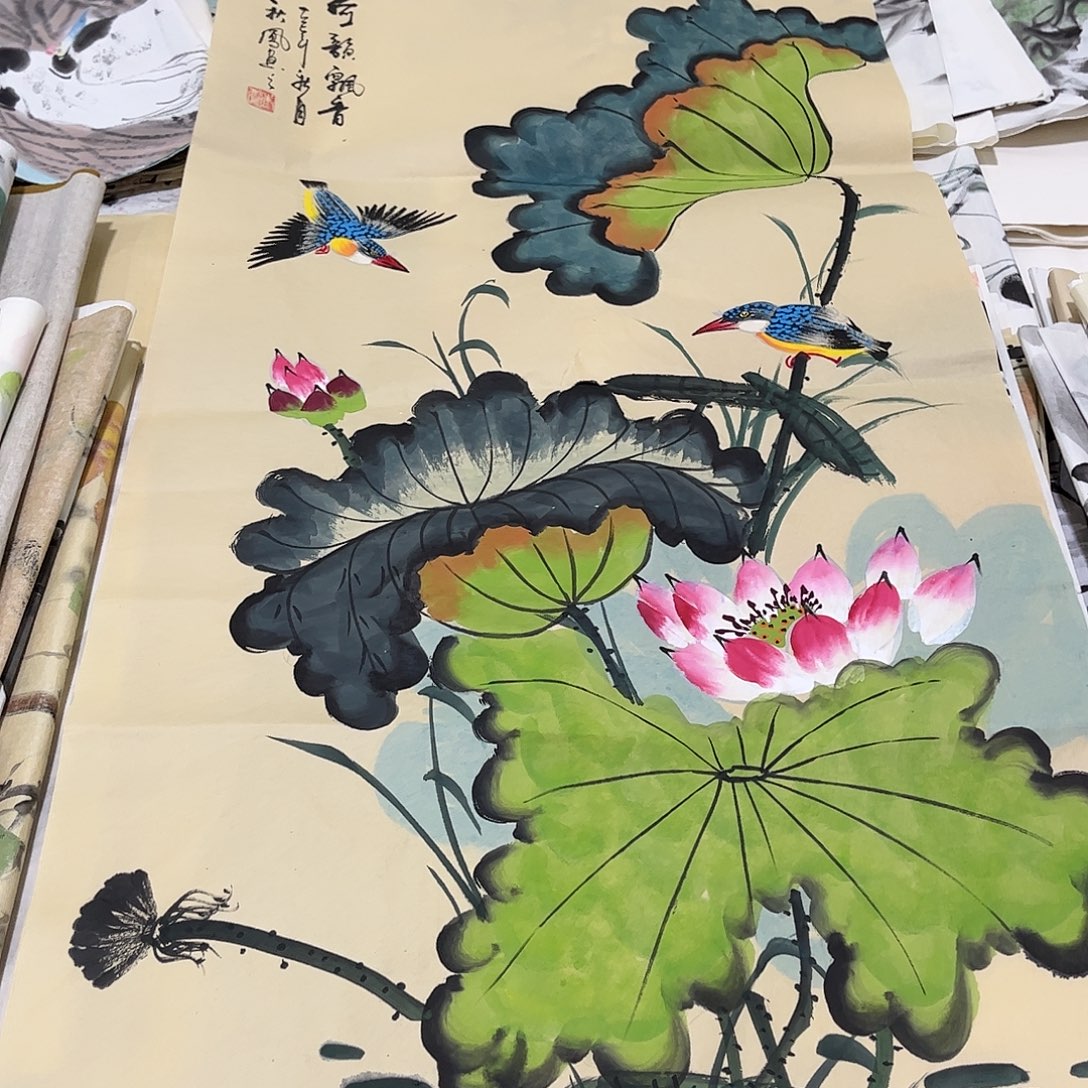 国画ZH精品国画作品