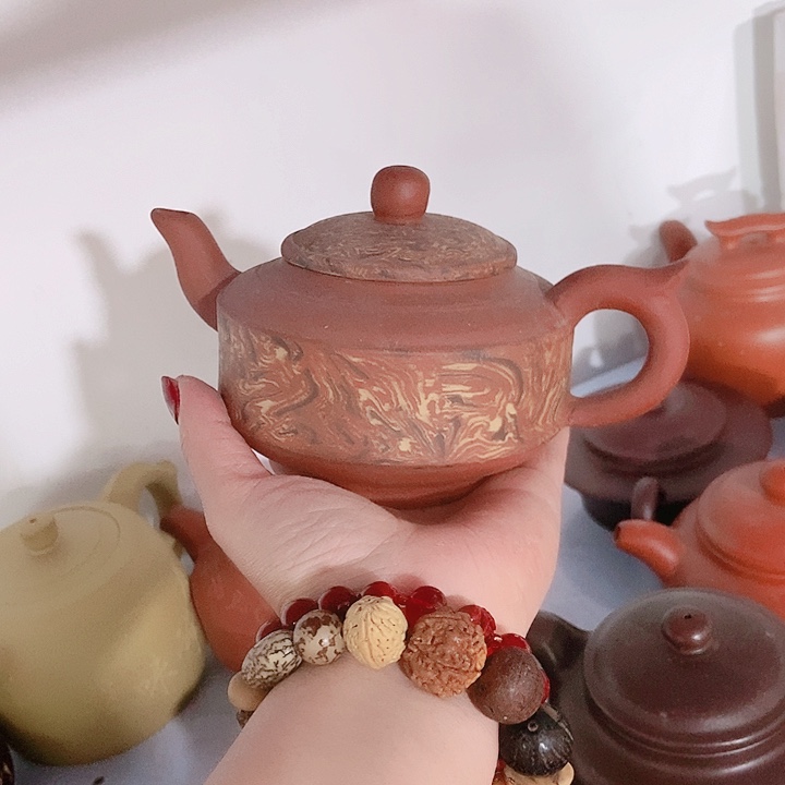 紫砂茶杯宜兴紫砂全手工制作