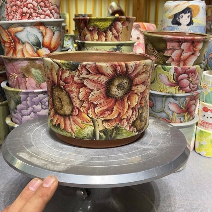 景德镇艺术手绘作品