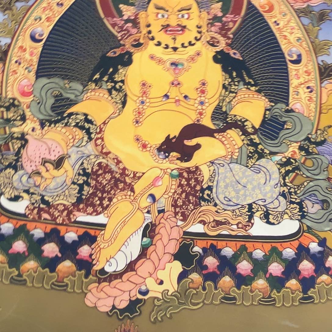 卷轴画水**青唐卡16066