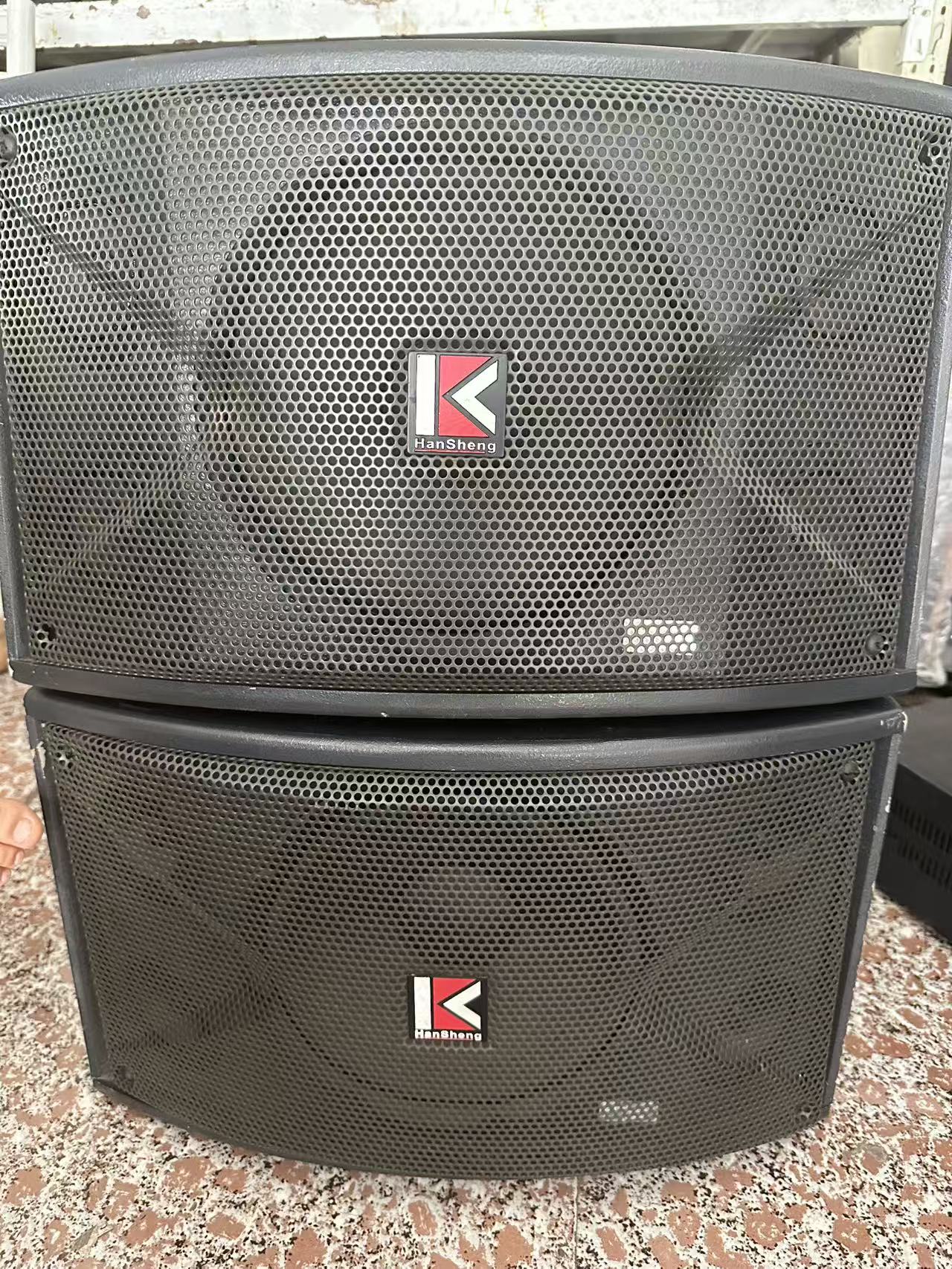 不包邮 撼聲(声皇)10寸一对价 4高音KTV包厢拆下的，运费到付自理！
