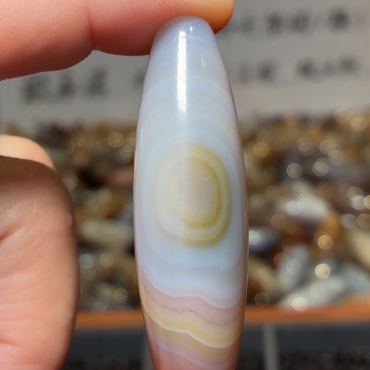 玛瑙/玉髓裸珠_HEIMORI 天然天珠