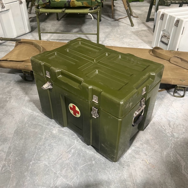 正品老绿色空投箱上翻盖有盒盘全新库存