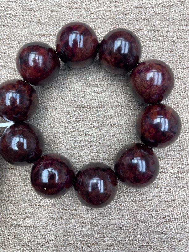 沉香木串文玩老料 手串 96号