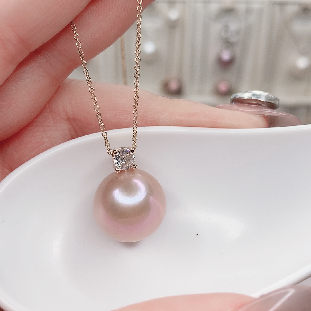 淡水珍珠合金吊坠(赠链)