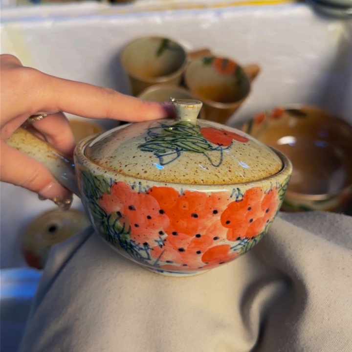 瓷片景德镇陶瓷手工手绘