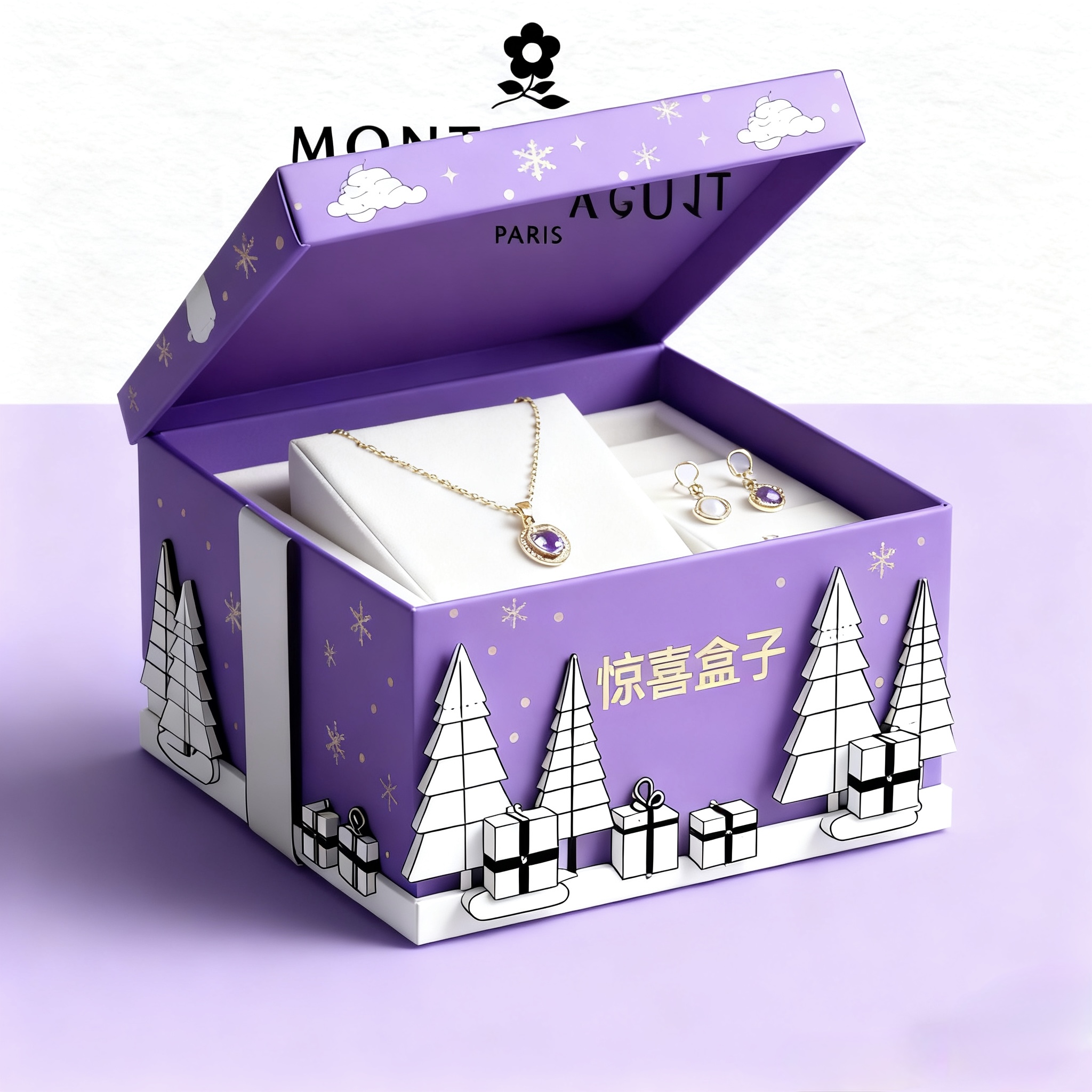 首饰盒/箱 法国梦特娇轻奢系列惊喜盒子(先拍后看)