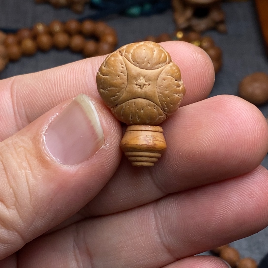 麒麟眼菩提手串21单粒麒麟眼