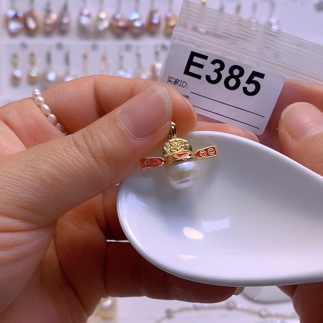 淡水珍珠颈饰银S925镶嵌