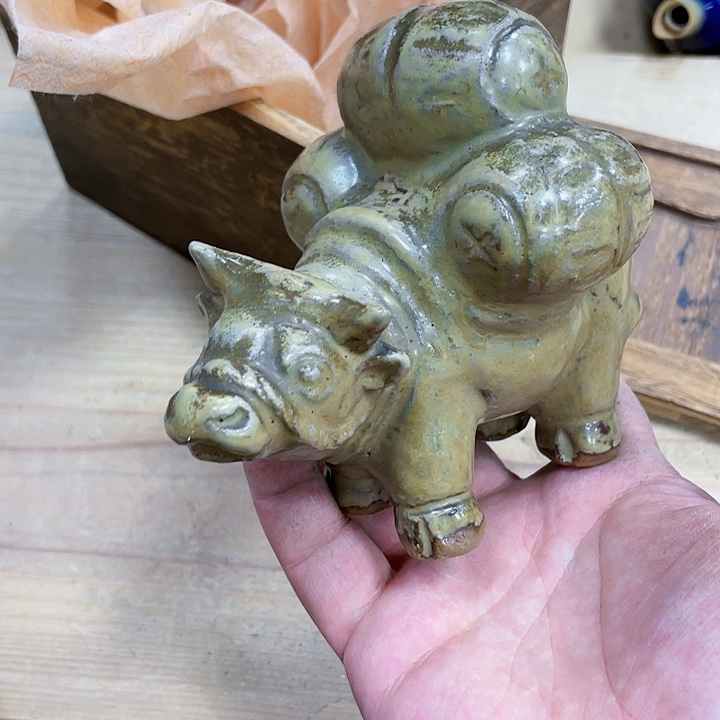 瓷片瓷制作工艺品摆件