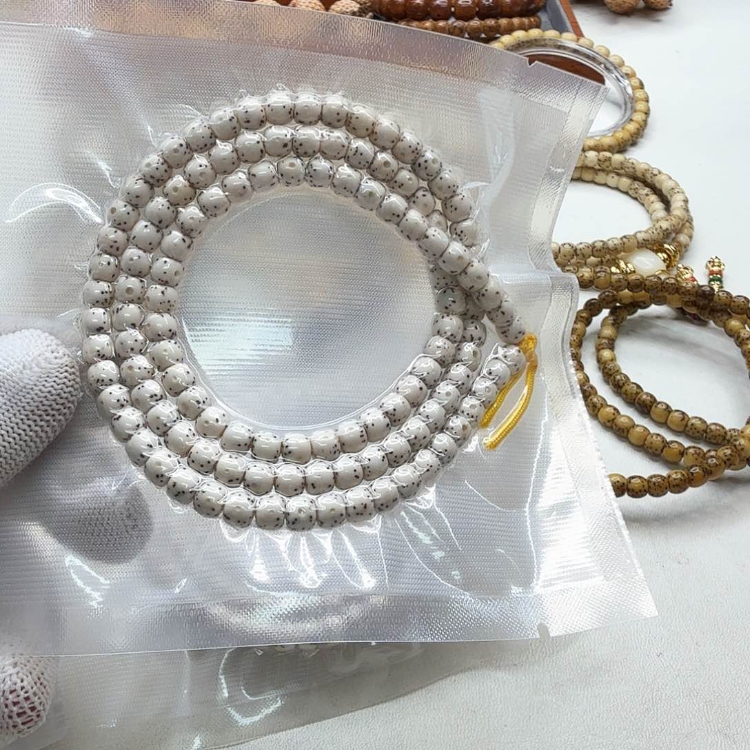 星月菩提吊坠19尊宠白星月大眼睛6左右108