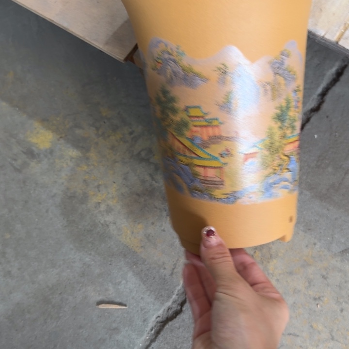 紫砂花盆 高度22口径17 