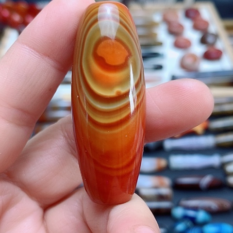玛瑙/玉髓合金颈饰