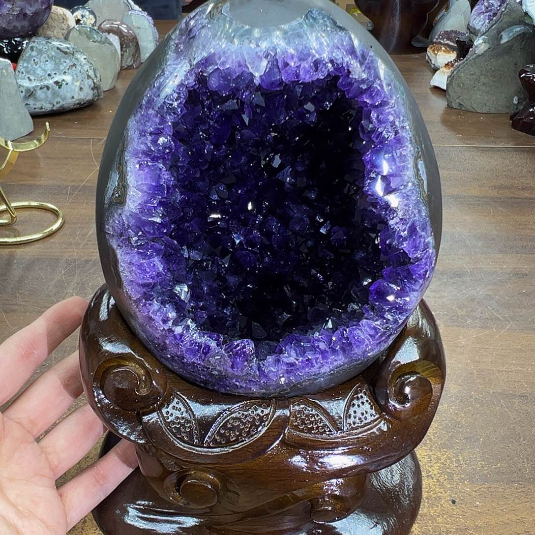 紫晶摆件未镶嵌福利