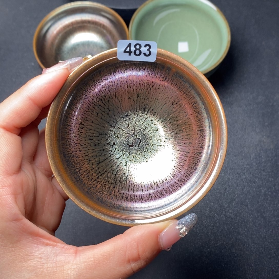 茶盏建窑建盏主人杯483