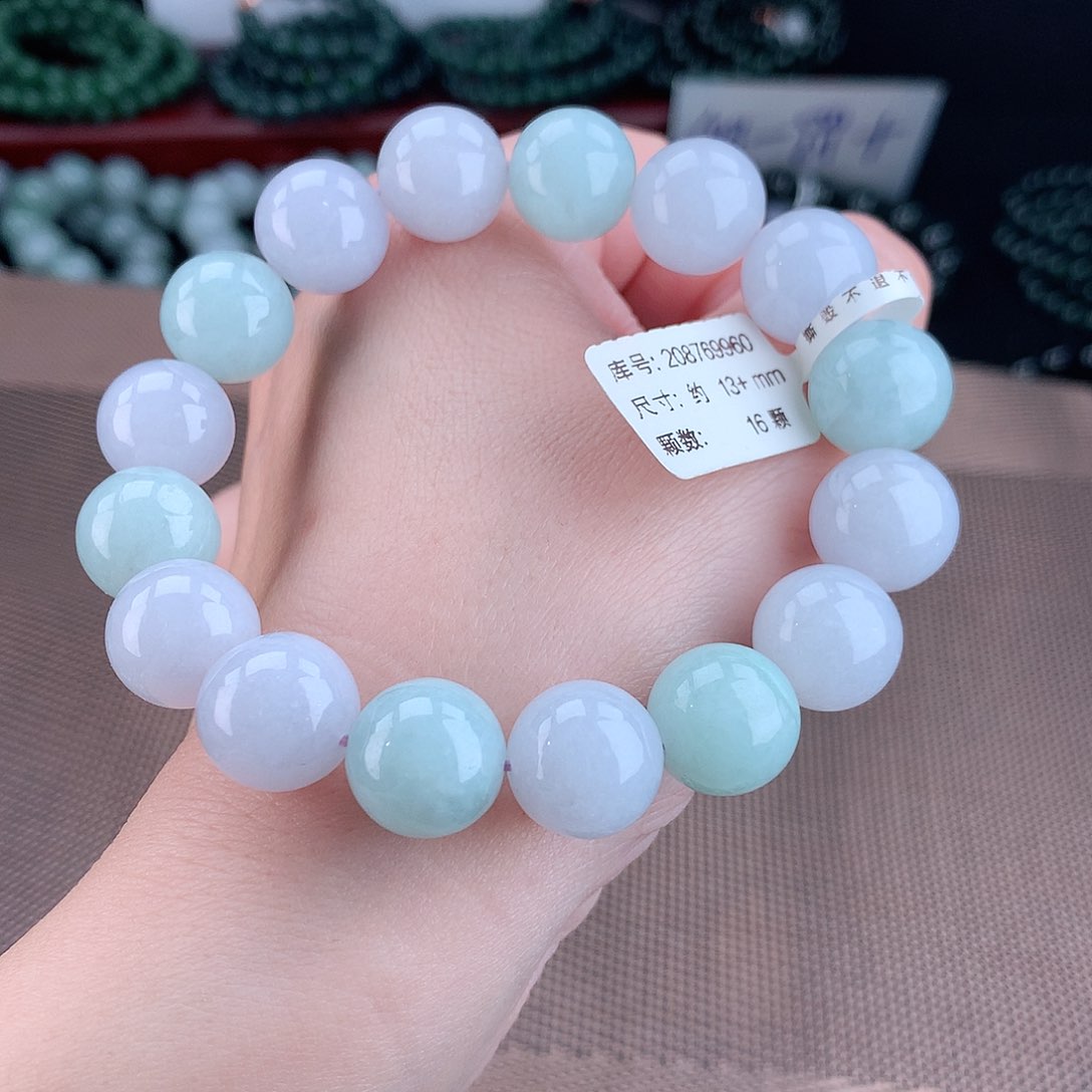 翡翠毛衣链未镶嵌