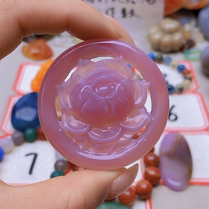 【闪购商品】未镶嵌玛瑙/玉髓珠宝半成品用****5