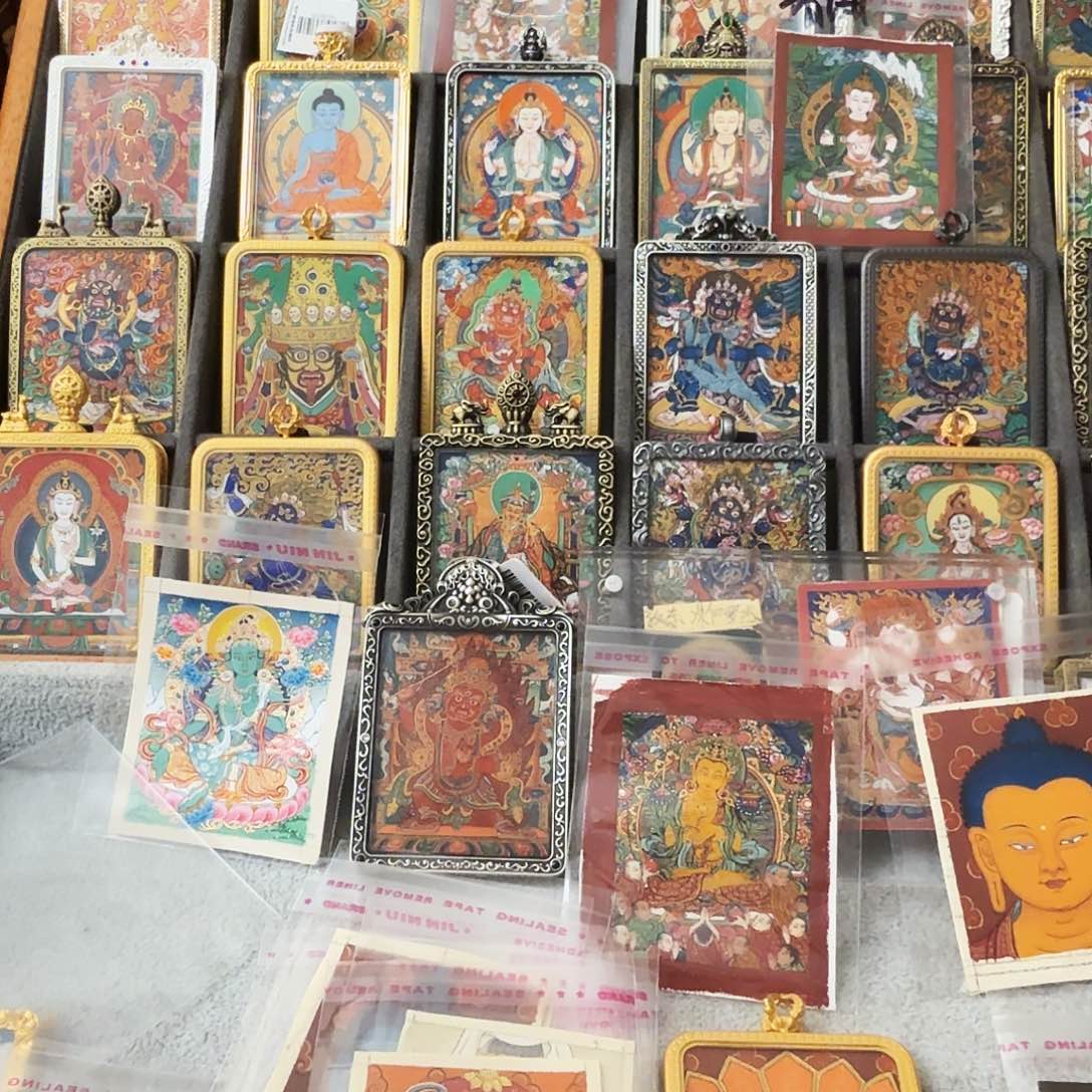 大***施吊坠西藏唐卡，，，，，，