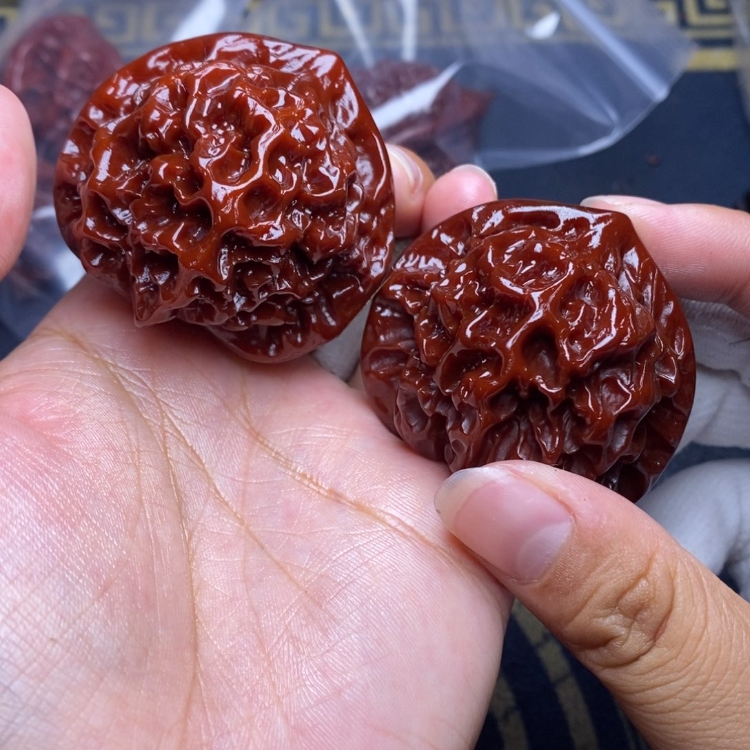 吊坠文玩核桃帝王48 风烈文