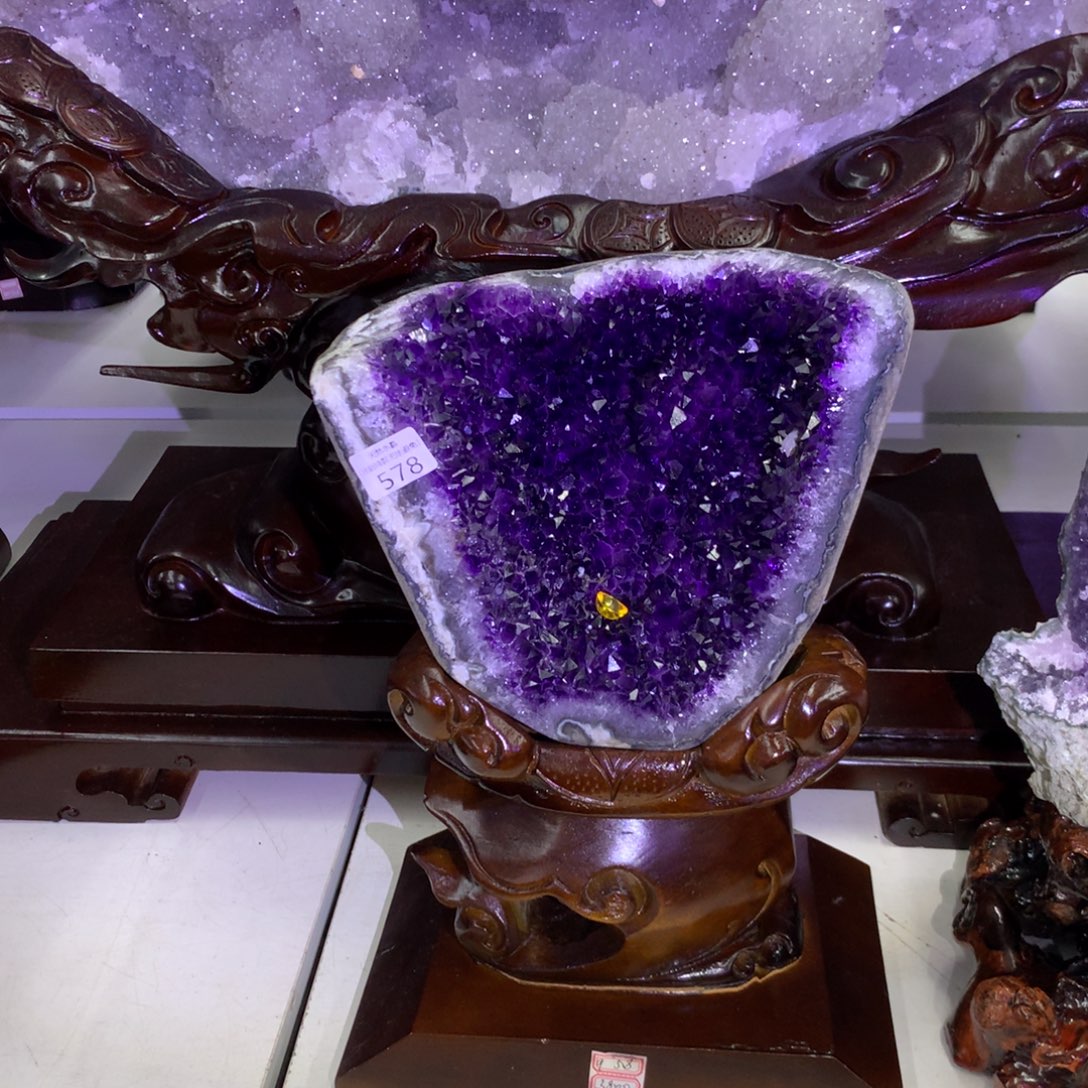 水晶未镶嵌大型摆件（非配饰）芳