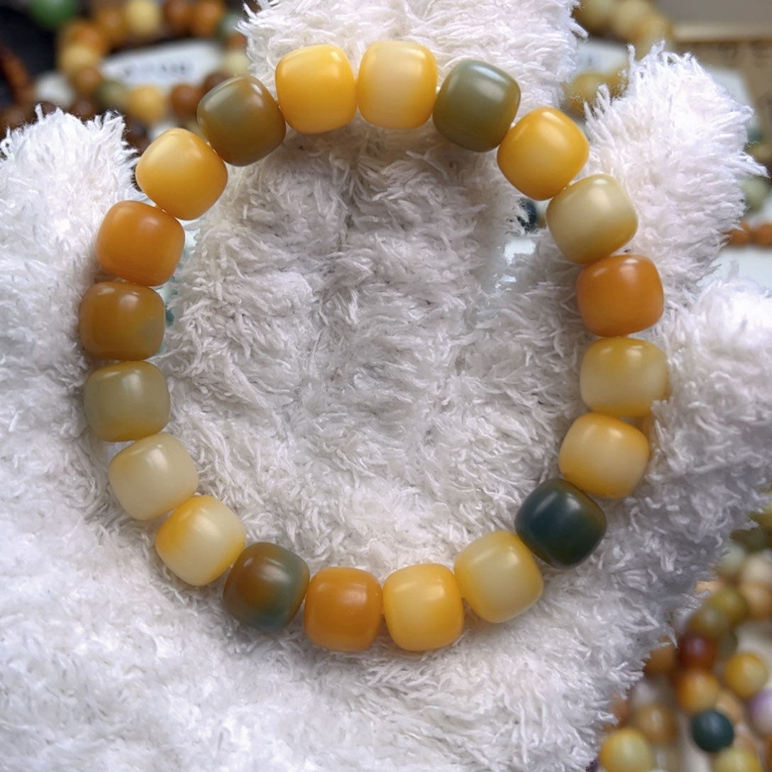 菩提根/象牙果手串干磨多宝