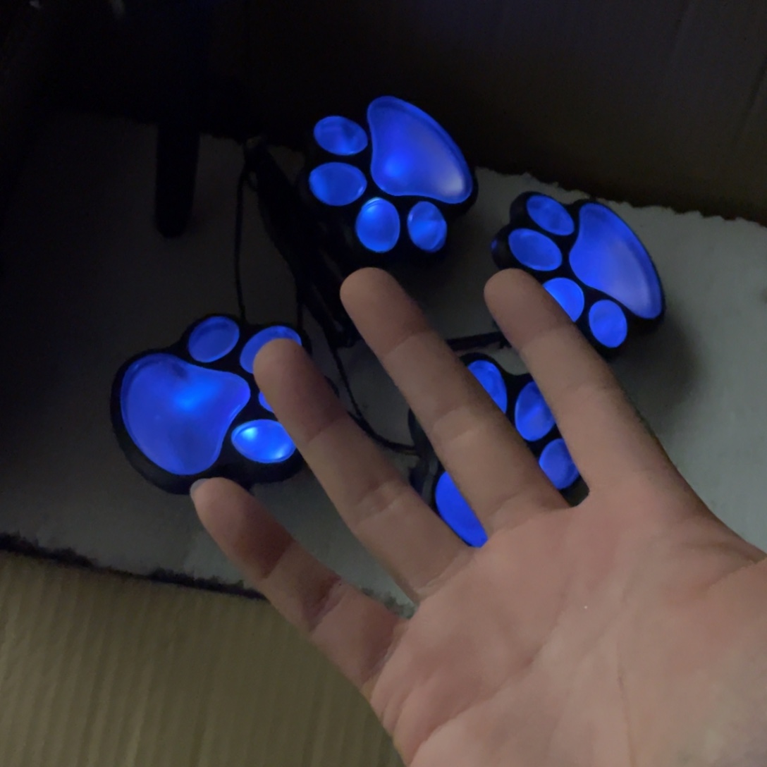 【闪购商品】亚克力太阳能猫爪花插一套