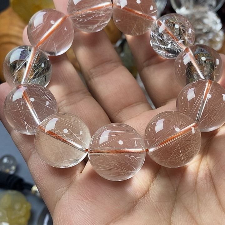 水晶颈饰未镶嵌银发