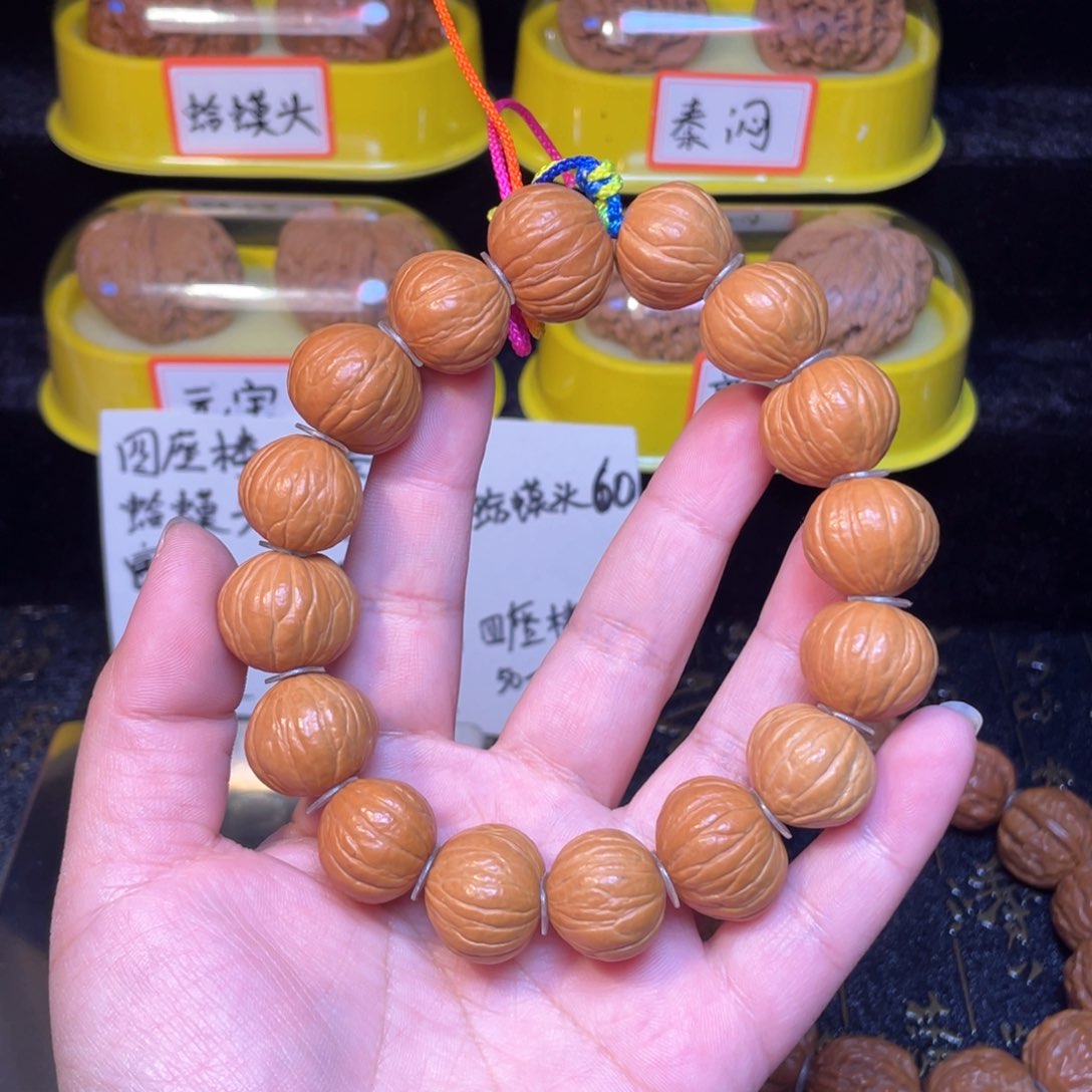 文玩核桃把件猴头手持