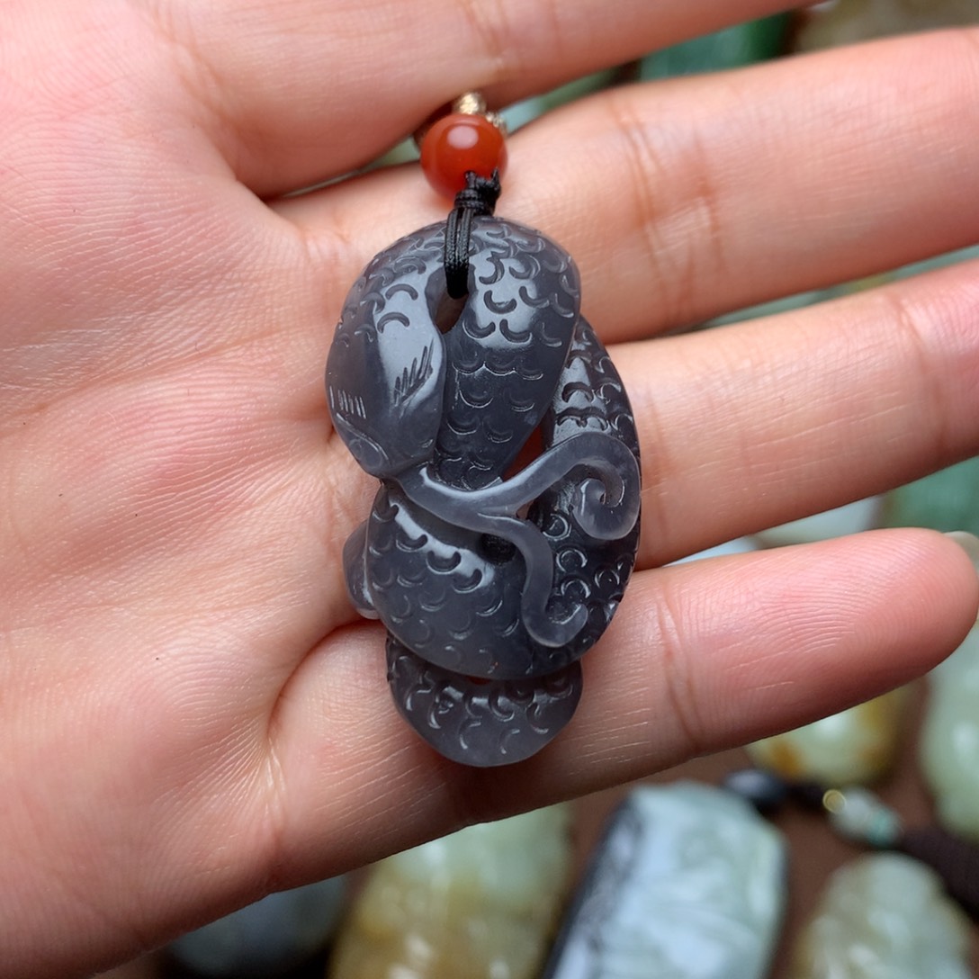 和田玉挂件未镶嵌