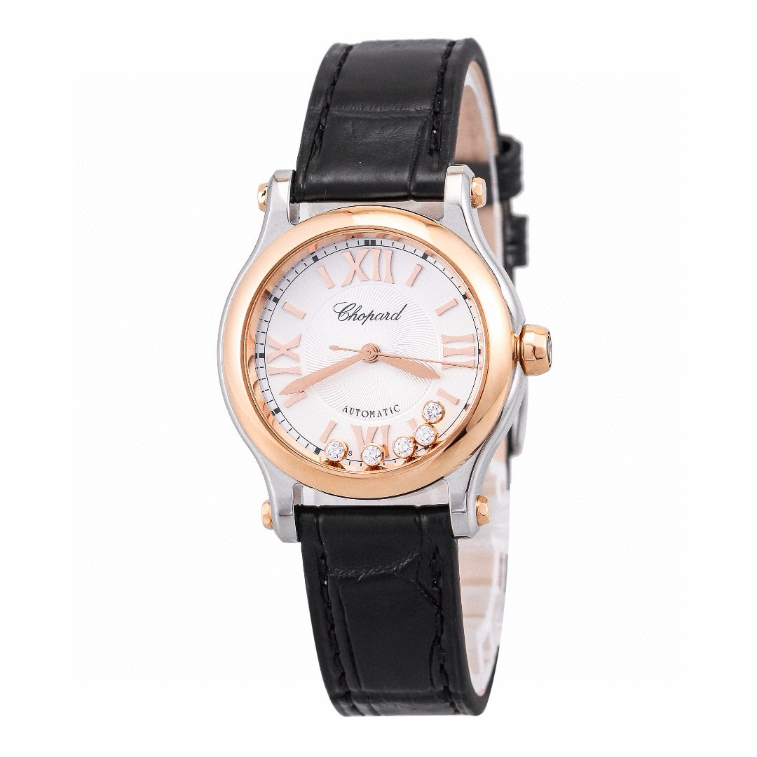 99新 Chopard/萧邦 麦麦女表 快乐钻278573-6013