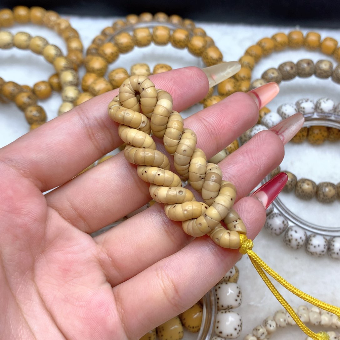 星月菩提吊坠星月菩提5骨瓷白大肠数星