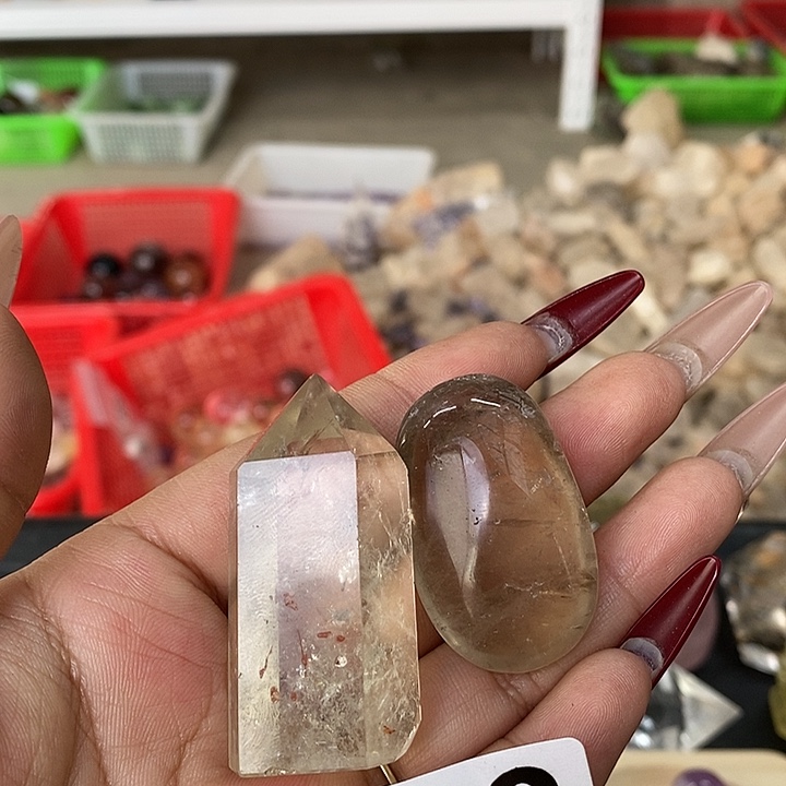 珠宝半成品水晶未镶嵌