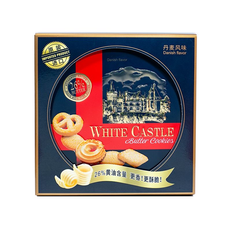 【2026-01-23到期】威卡思黄油曲奇饼干礼盒908g
