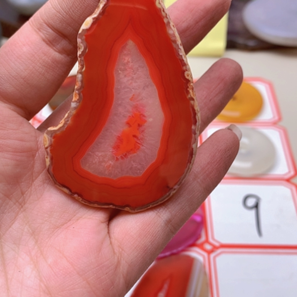 【闪购商品】玛瑙/玉髓珠宝半成品合金四***经