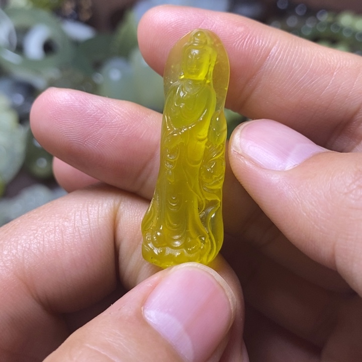 岫玉岫玉颈饰未镶嵌