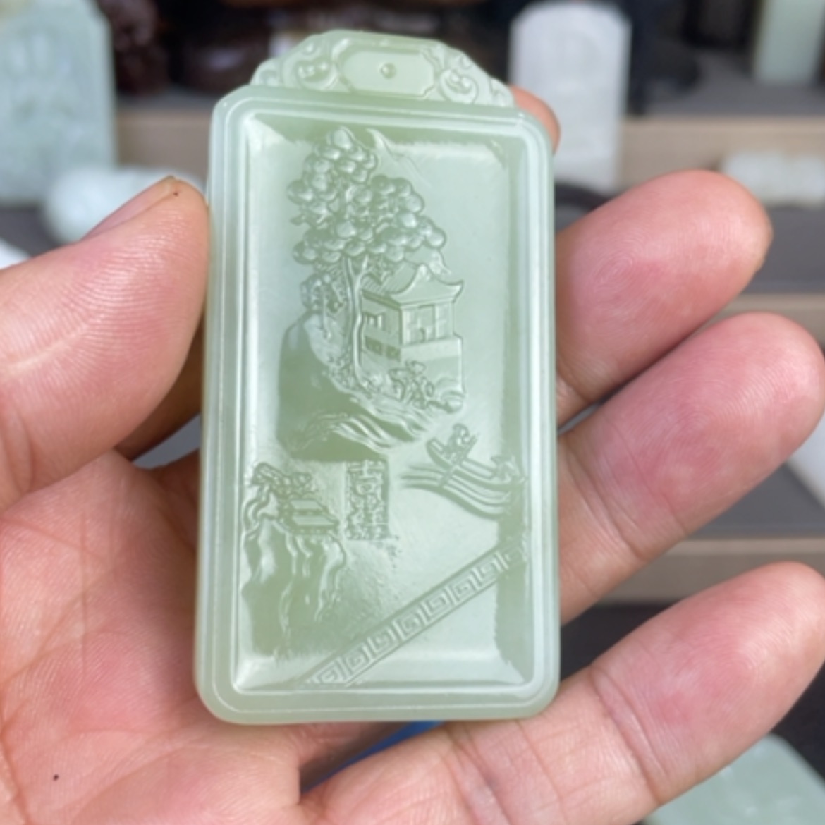 【闪购商品】和田玉颈饰未镶嵌子*