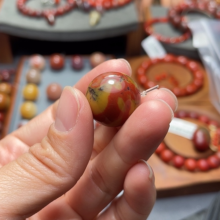 未镶嵌单珠19多样性发1南红玛瑙