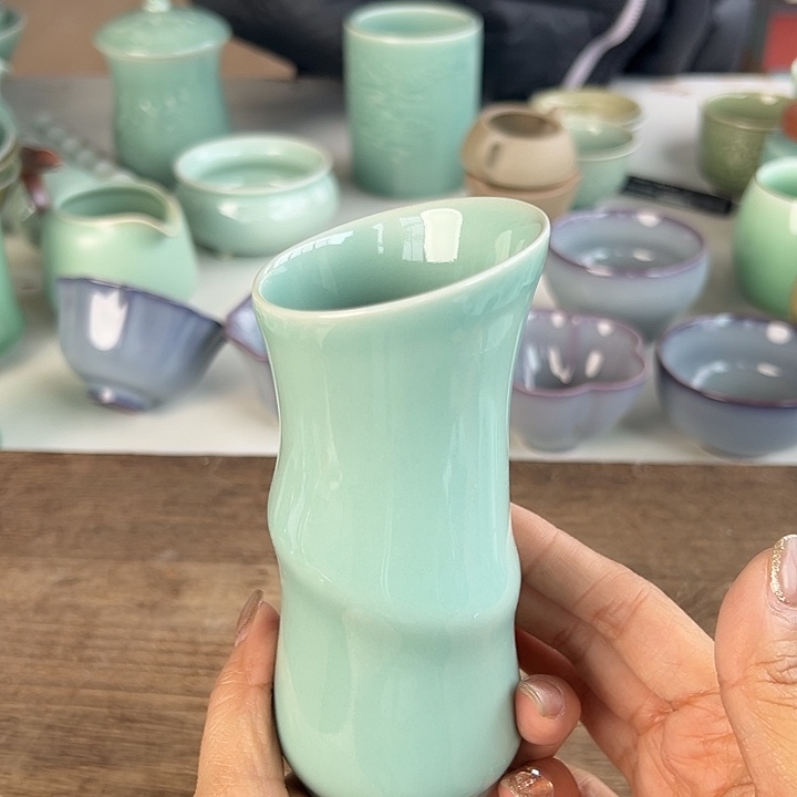 小米茶器龙泉青瓷