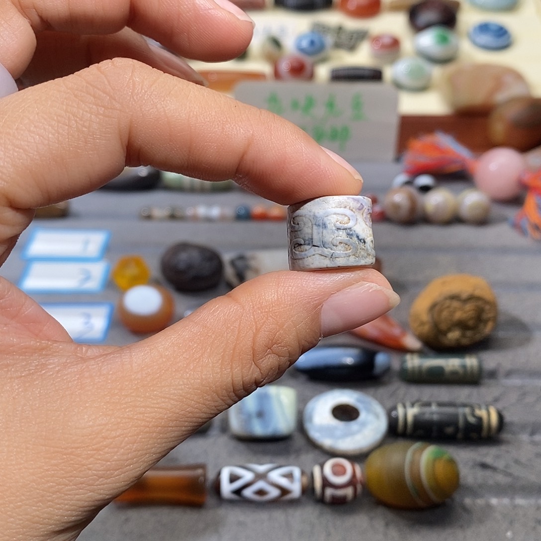 3***3玛瑙/玉髓合金颈饰