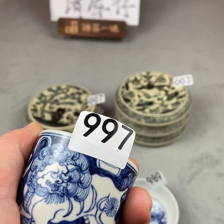 八***、瓷片手工手绘手工制作