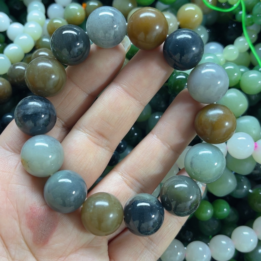 和田玉手链未镶嵌