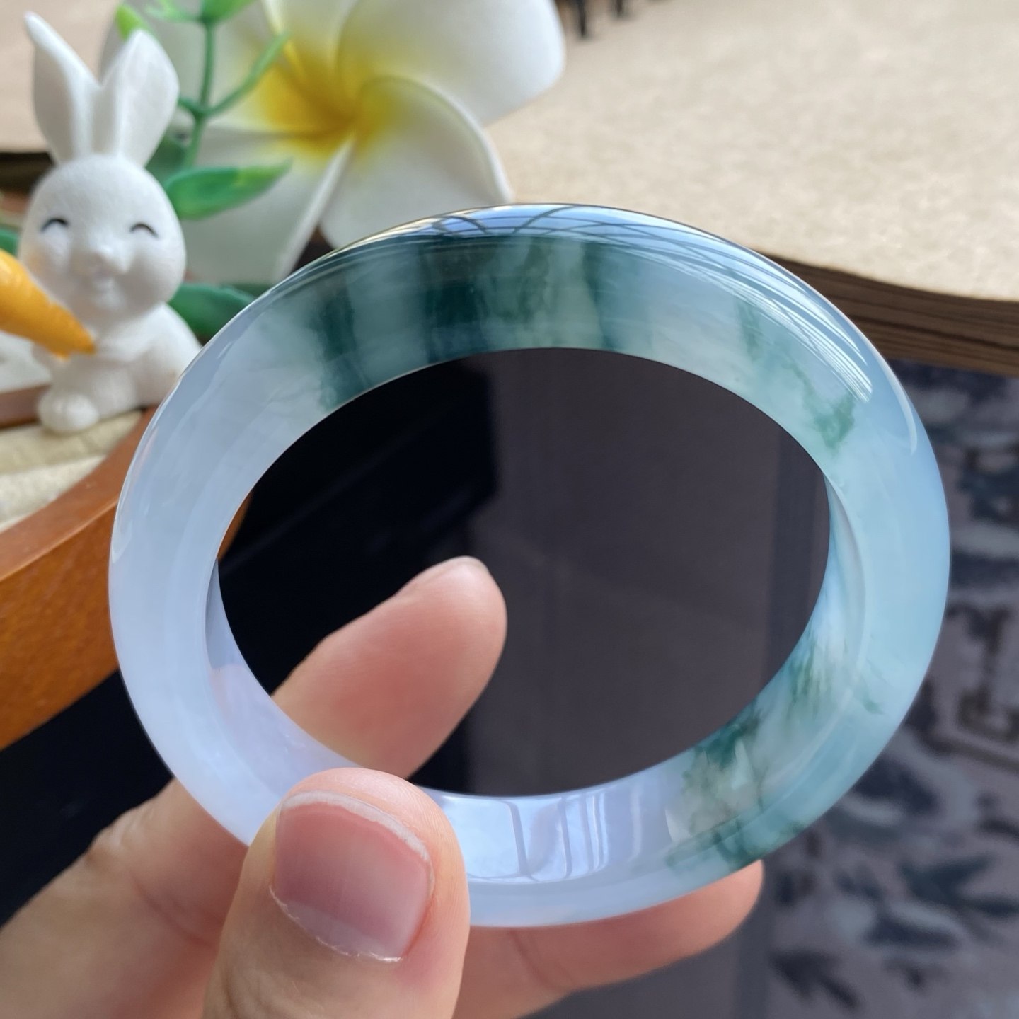 03.25批冰飘花果冻镯2261号52-12.9-8.1！天然翡翠手镯