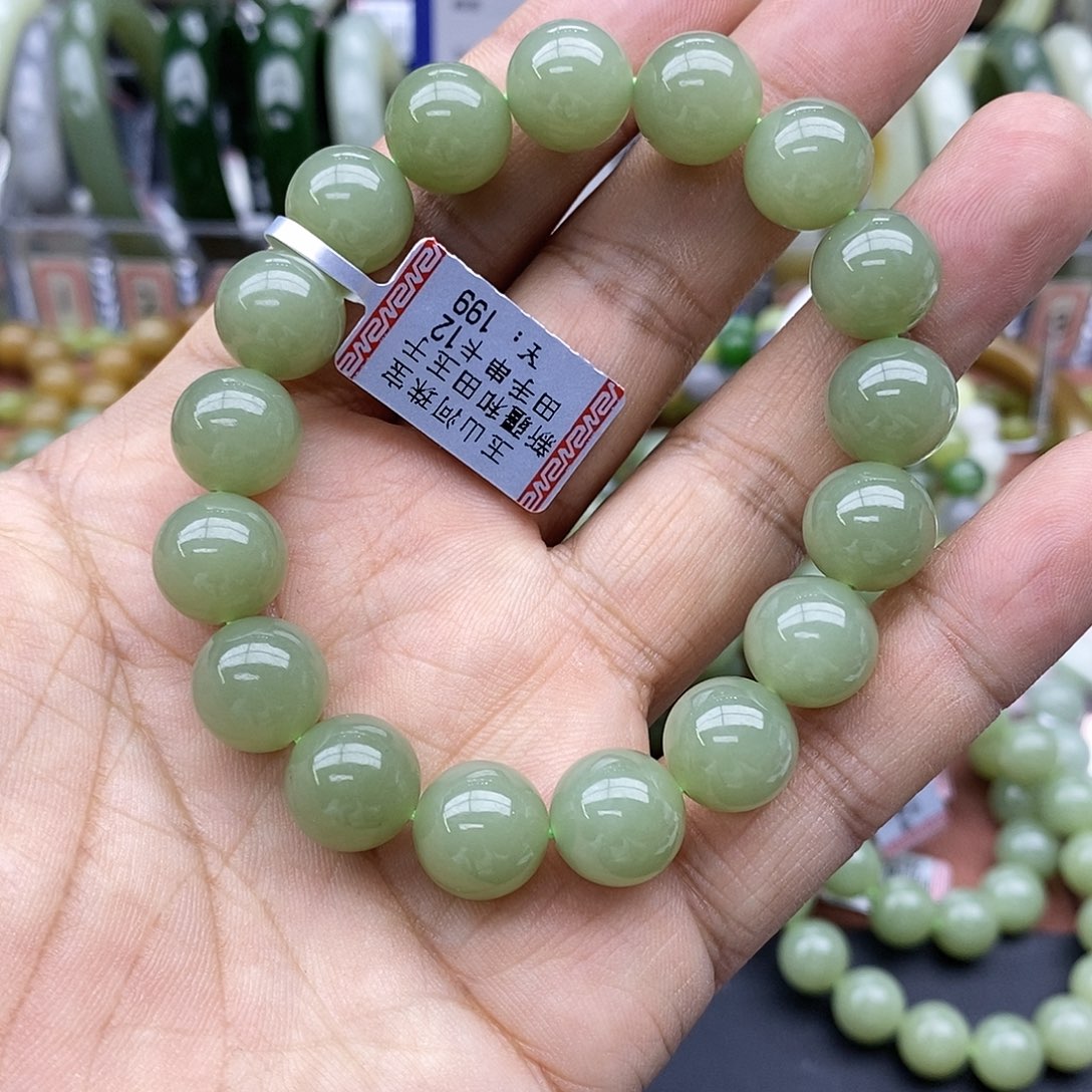 未镶嵌手链和田玉卡12
