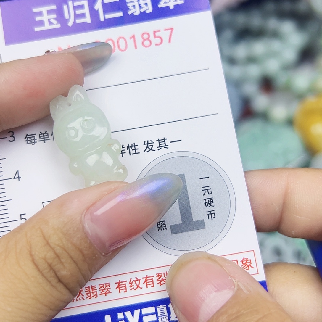 翡翠未镶嵌颈饰111