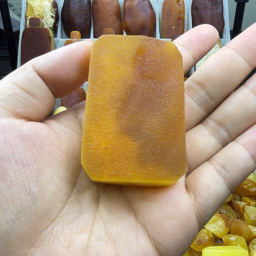 定制蜜蜡足金镶嵌77999999