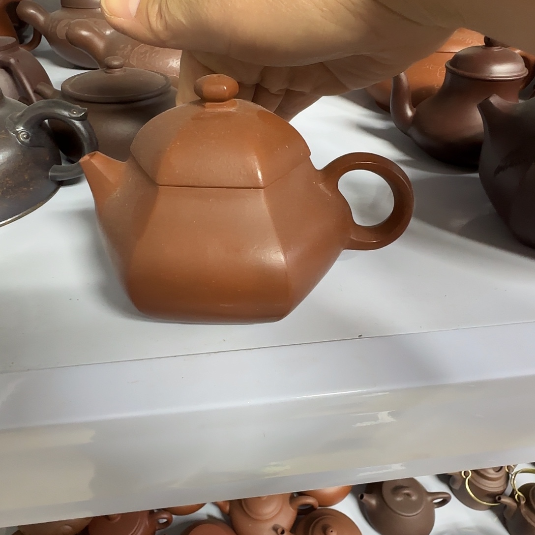 茶壶紫砂宜兴紫砂壶瑕疵处理