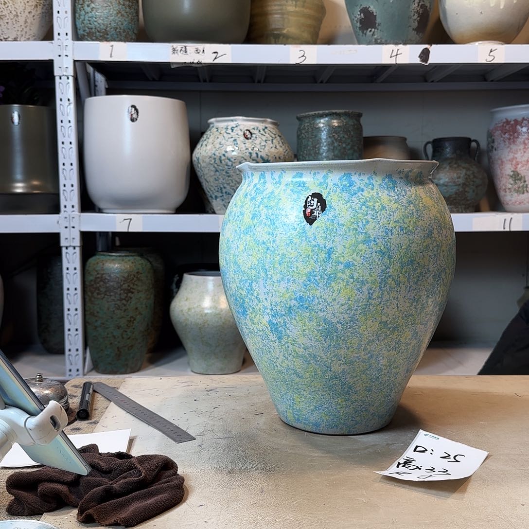 25@33 紫砂花盆尺寸